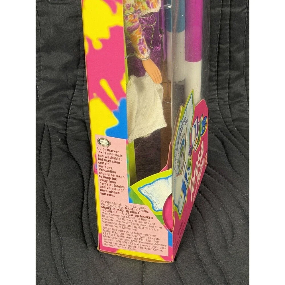 1995 Mattel Tie Dye Teresa Friend of Barbie Doll #20506 NRFB New Vintage Sealed
